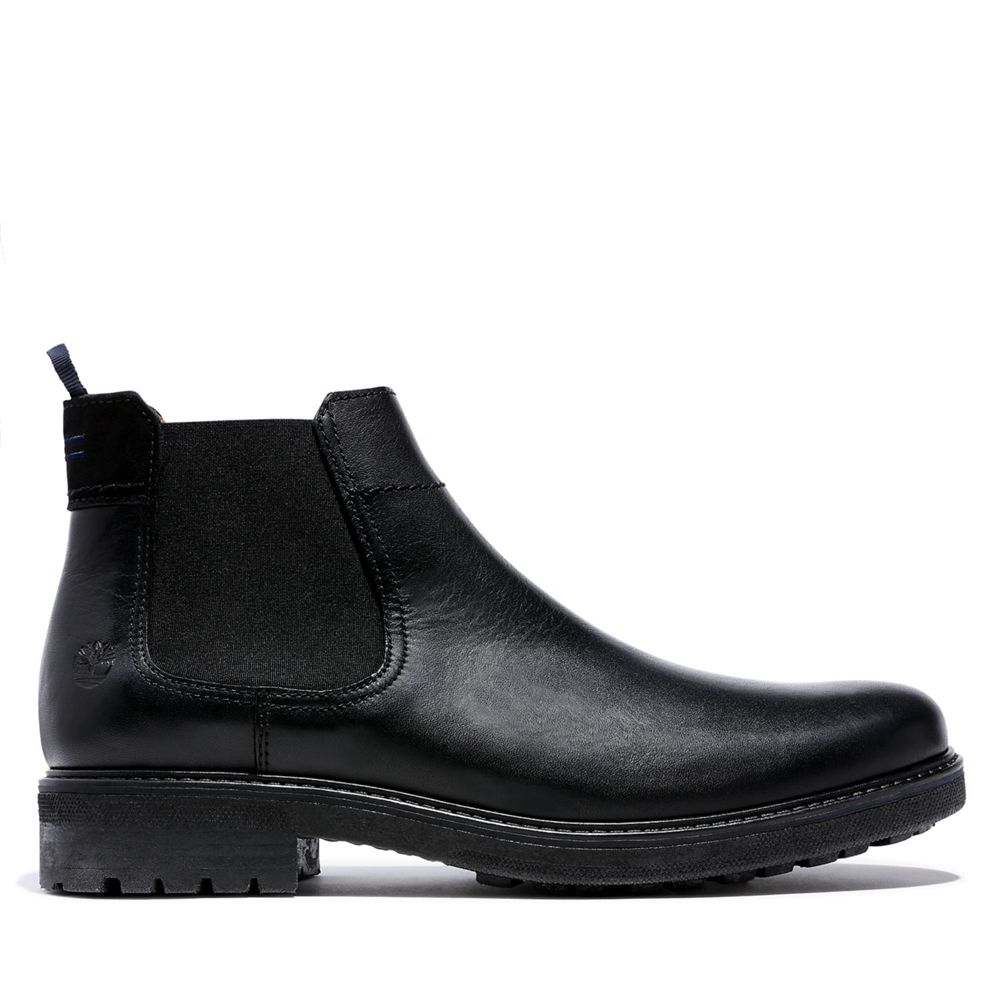 Timberland Mens Chelsea Boots Oakrock - Black - India JV8120574